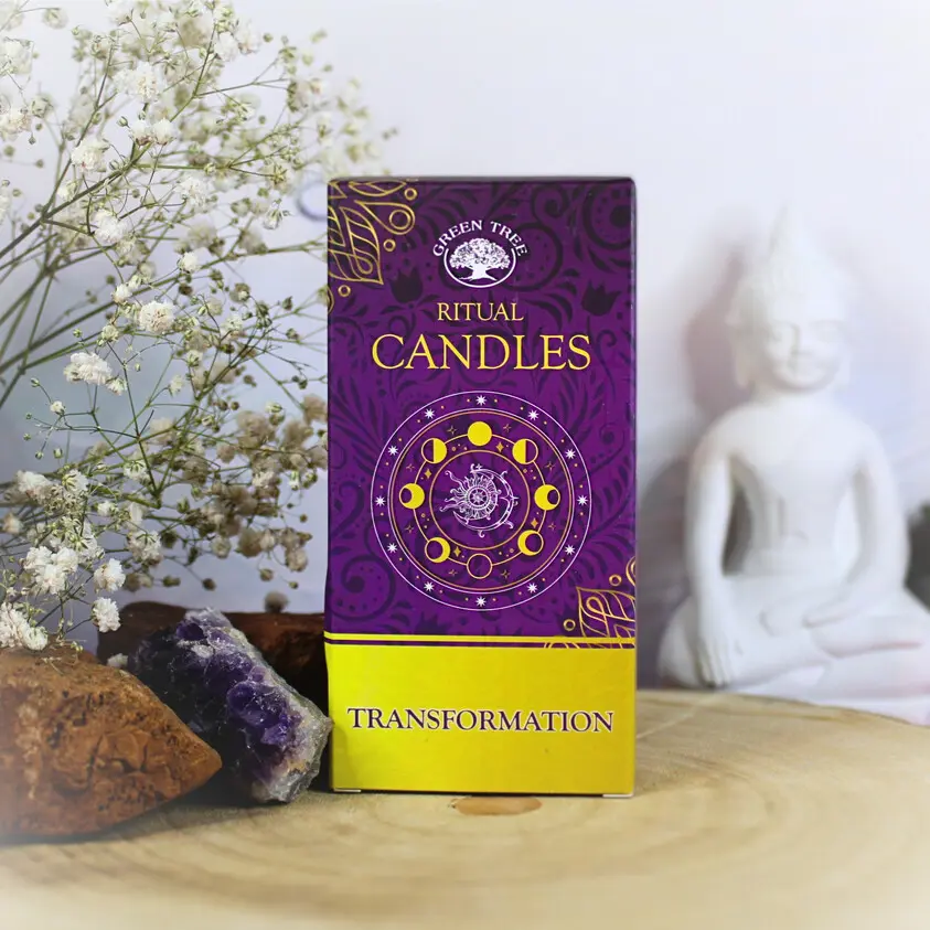 Bougies de Rituel de Transformation - 10 pièces