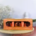 Bougies Veda en Pot avec Couvercle – Lot de 3