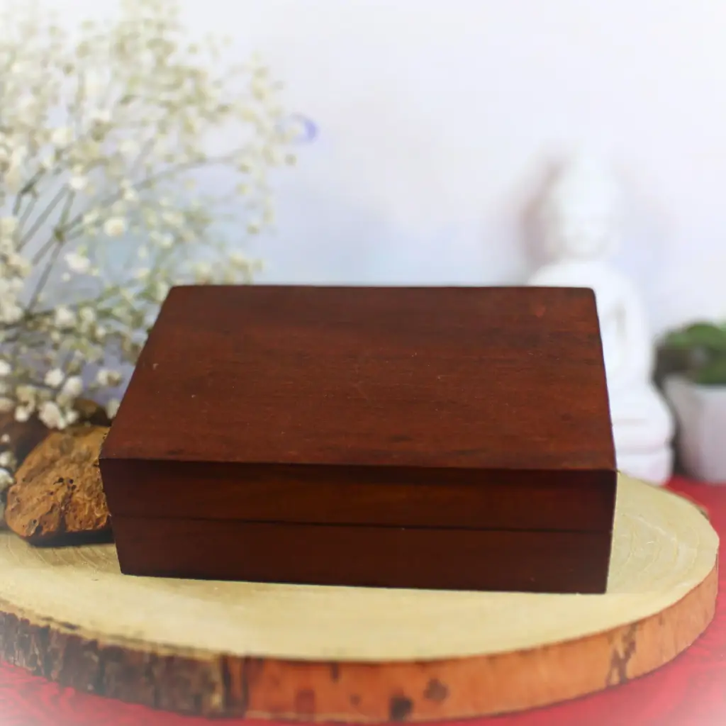 Holz-Tarot-Box