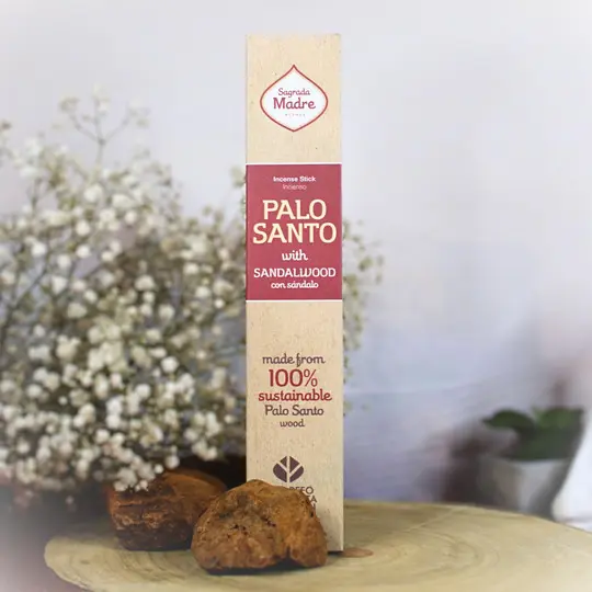Räucherstäbchen Palo Santo mit Sandelholz