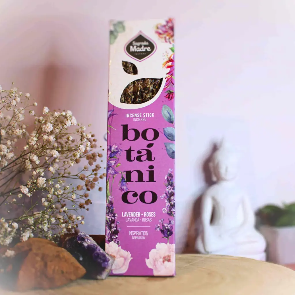 [SM-0053] Incenso Botânico Lavanda & Rosas