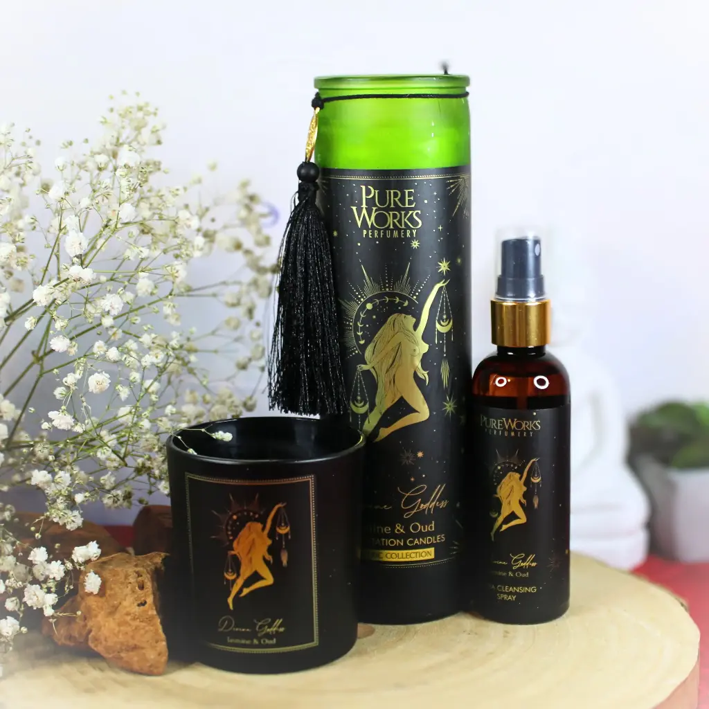 Velas de Manifestação – 120g – Divine Goddess (Pequeno)