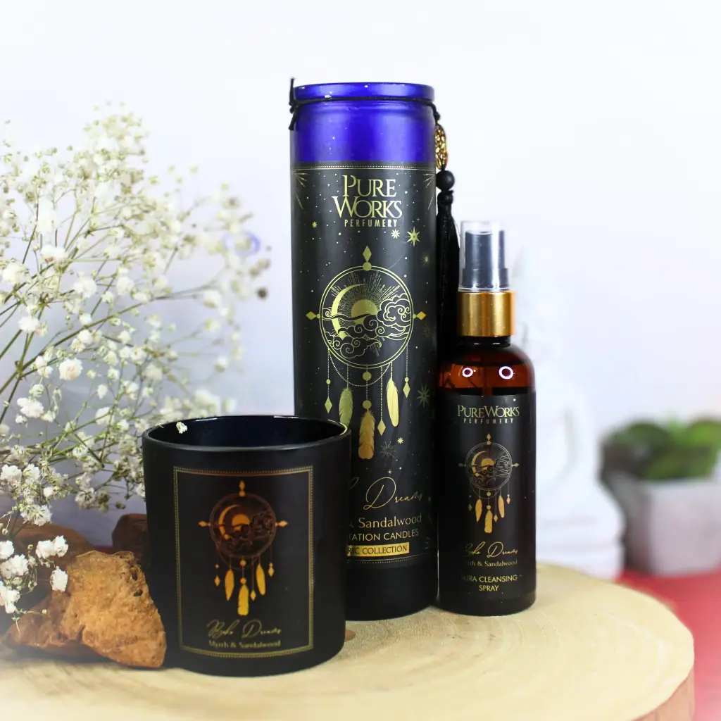 Bougies de Manifestation – Boho Dreams (Petit)