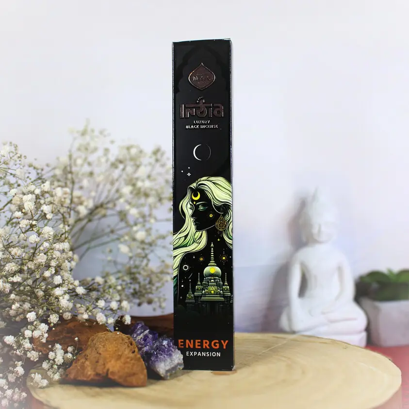 [SM-0090] Incenso India Black Energy - Extensão