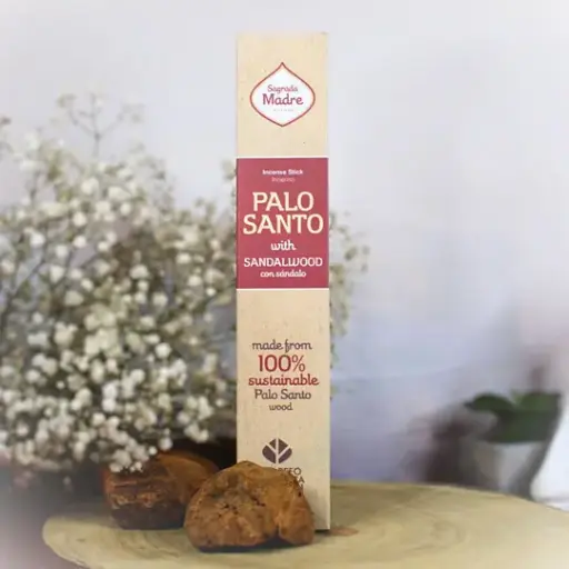 [SM-0029] Räucherstäbchen Palo Santo mit Sandelholz