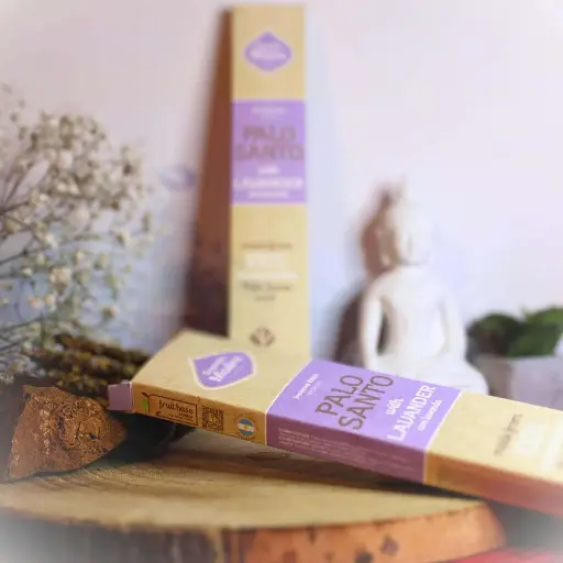[SM-0030] Palo Santo Räucherstäbchen mit Lavendel