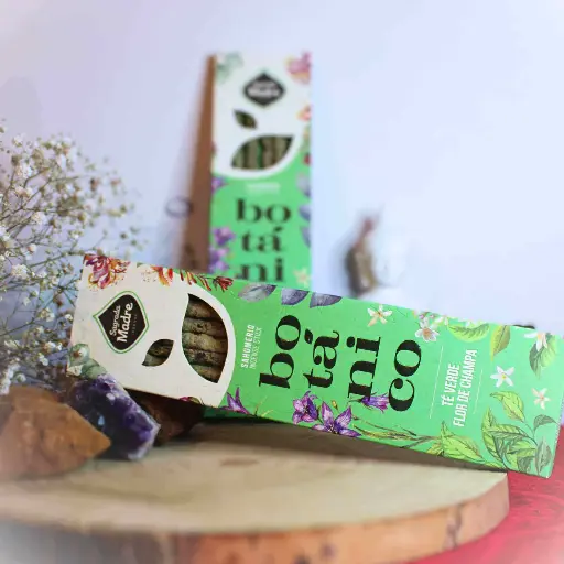 [SM-0059] Incenso Botânica Chá Verde & Flor de Champaca