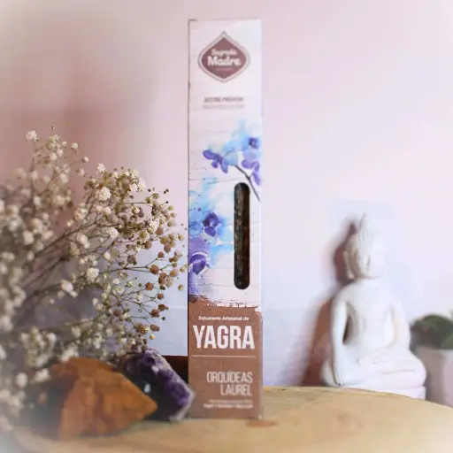 [SM-0068] Räucherstäbchen Yagra, Orchidee & Lorbeer