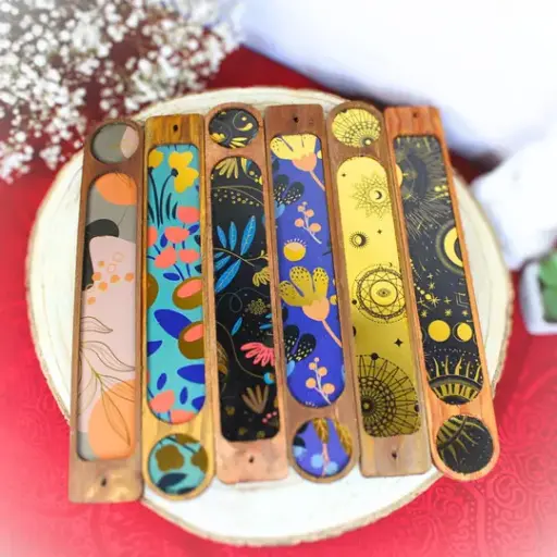 Poplar Wood Incense Holder