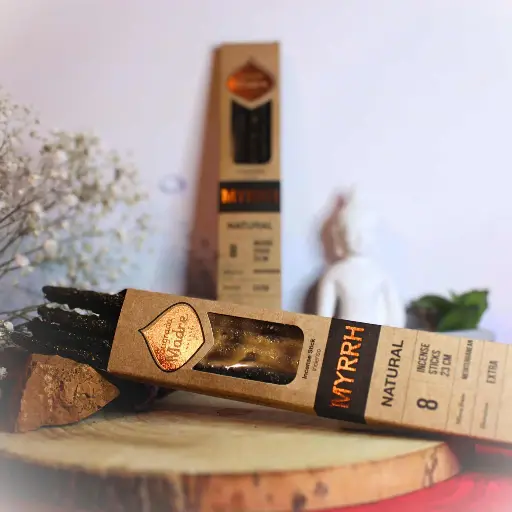 [SM-0066] Natürliches Myrrhenräucherstäbchen