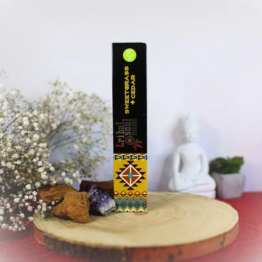 Sweetgrass & Cedar Incense