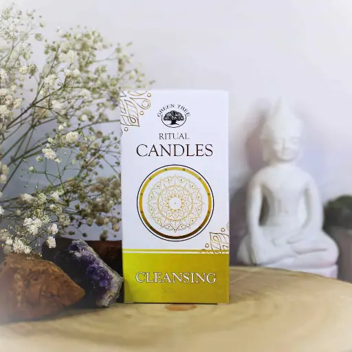 [EI-0008] Bougies de Rituel de Purification - 10 pièces