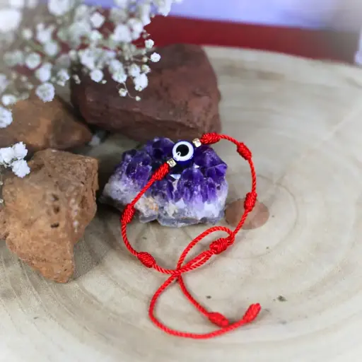 [GU-0007] Bracelet Evil Eye &amp; 7 Knots