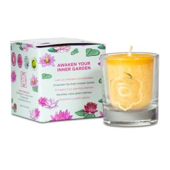 Scented votive candle 2nd chakra in giftbox1
