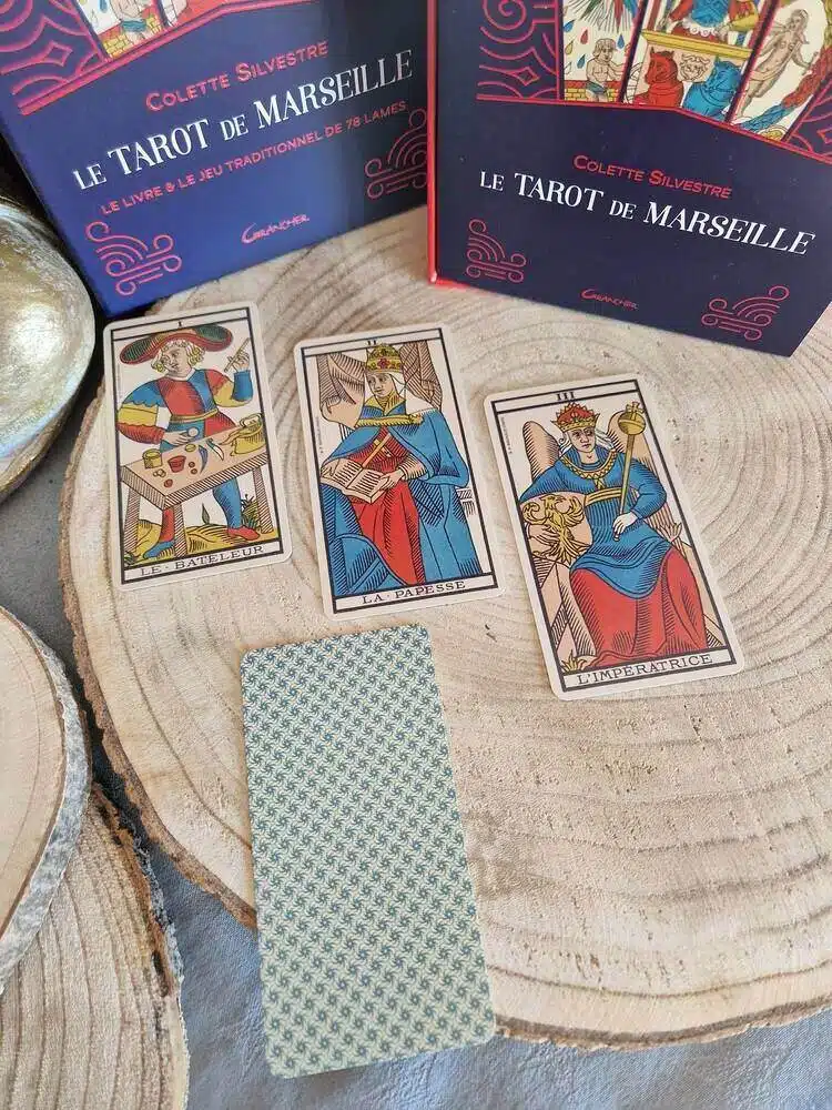 Le Tarot de Marseille - Le livre & le jeu de Colette Silvestre