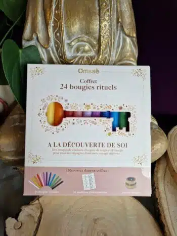 Coffret 24 bougies rituel