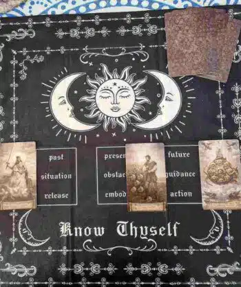 Triple Moon Altar Cloth